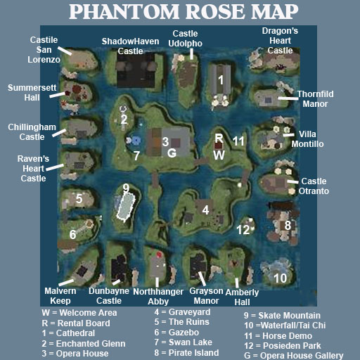 Phantom Rose Map